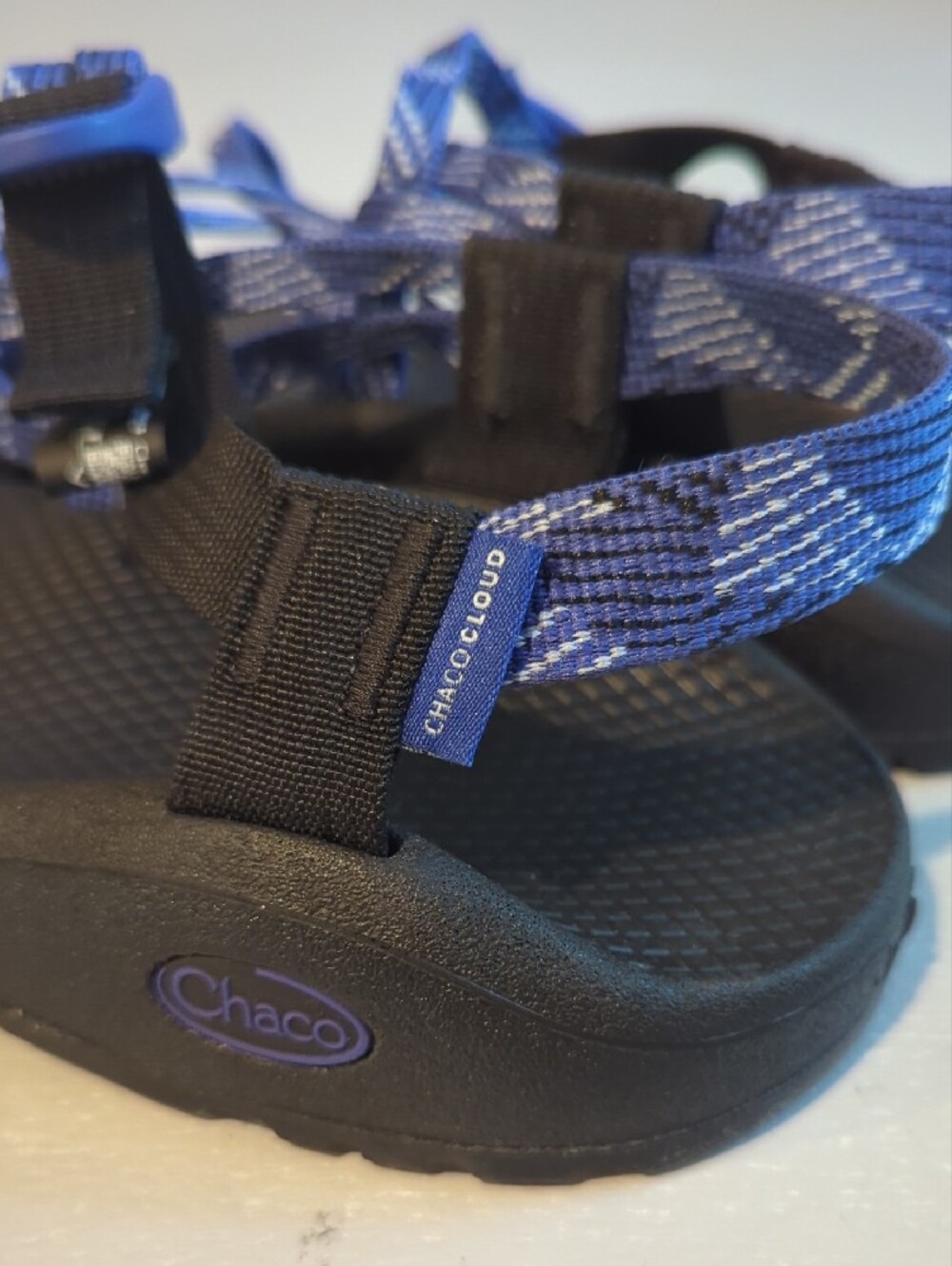Chaco Womens Z/Cloud X2 Sandals - Overhaul Blue size 10 image 4